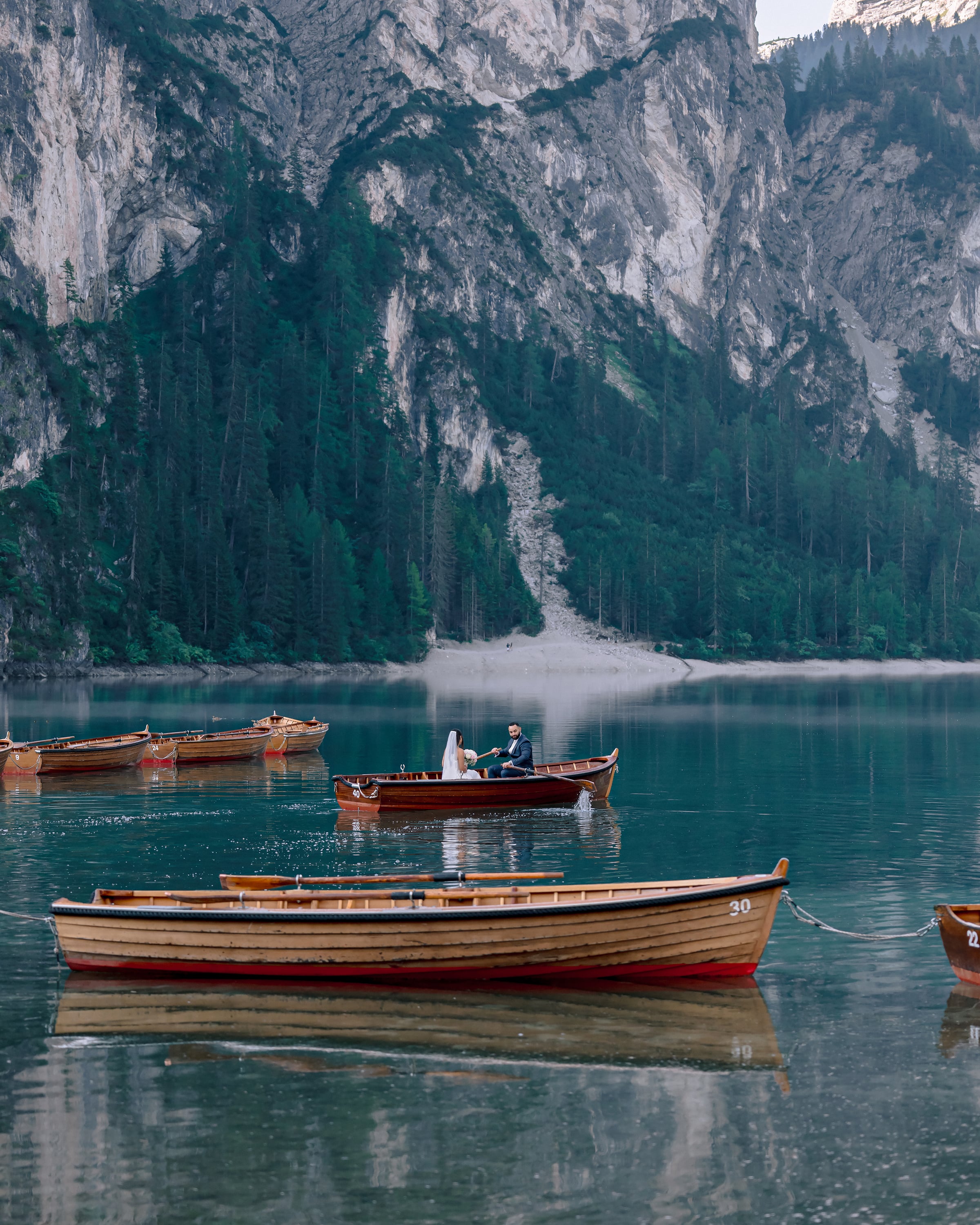 Pre-wedding of Clara & Elias in the Dolomites, Italy, photographed by Will Productions